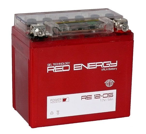 батарея Red Energy RE 1205 (YTX5L-BS. YTZ7S) (RE 1205)                              5ah 12V - купить в Нижнем Новгороде
